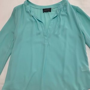 Astr long sleeve blouse